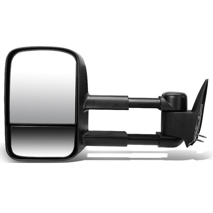 RETROVISORES EXTENDIBLES TOWING MIRROR - 88-98 CHEVY C/K 1500, GMC C/K 1500 / 88-00 CHEVY C/K 2500, K3500 , GMC C/K 2500, K3500 / 88-02 CHEVY C3500, GMC C3500 / 92-99 CHEVY SUBURBAN, GMC YUKON / 95-99 CHEVY TAHOE - RIGHT - POWERED W/O HEATED W/O SIGNAL -