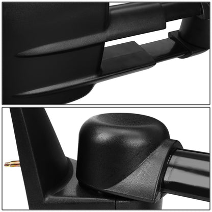 RETROVISORES EXTENDIBLES TOWING MIRROR - 88-98 CHEVY C/K 1500, GMC C/K 1500 / 88-00 CHEVY C/K 2500, K3500 , GMC C/K 2500, K3500 / 88-02 CHEVY C3500, GMC C3500 / 92-99 CHEVY SUBURBAN, GMC YUKON / 95-99 CHEVY TAHOE - RIGHT - POWERED W/O HEATED W/O SIGNAL -