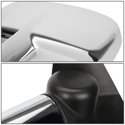 RETROVISORES EXTENDIBLES TOWING MIRROR - 88-98 CHEVY C/K 1500, GMC C/K 1500 / 88-00 CHEVY C/K 2500, K3500 , GMC C/K 2500, K3500 / 88-02 CHEVY C3500, GMC C3500 / 92-99 CHEVY SUBURBAN, GMC YUKON / 95-99 CHEVY TAHOE - PAIR - POWERED W/O HEATED W/O SIGNAL -