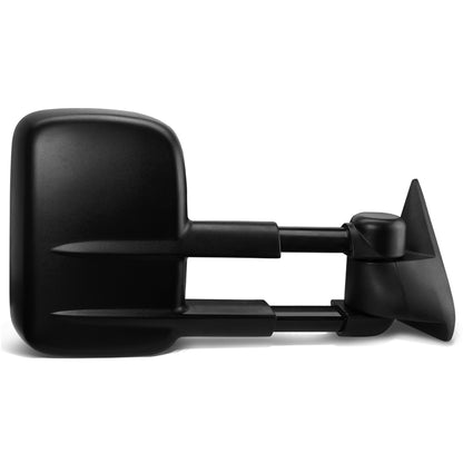 RETROVISORES EXTENDIBLES TOWING MIRROR - 88-98 CHEVY C/K 1500, GMC C/K 1500 / 88-00 CHEVY C/K 2500, K3500 , GMC C/K 2500, K3500 / 88-02 CHEVY C3500, GMC C3500 / 92-99 CHEVY SUBURBAN, GMC YUKON / 95-99 CHEVY TAHOE - RIGHT - MANUAL W/O HEATED W/O SIGNAL -