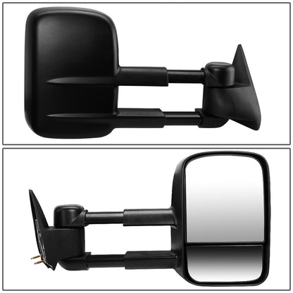 RETROVISORES EXTENDIBLES TOWING MIRROR - 88-98 CHEVY C/K 1500, GMC C/K 1500 / 88-00 CHEVY C/K 2500, K3500 , GMC C/K 2500, K3500 / 88-02 CHEVY C3500, GMC C3500 / 92-99 CHEVY SUBURBAN, GMC YUKON / 95-99 CHEVY TAHOE - RIGHT - MANUAL W/O HEATED W/O SIGNAL -