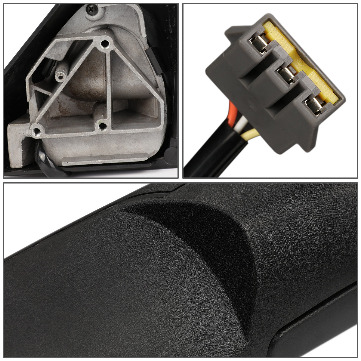 RETROVISORES EXTENDIBLES TOWING MIRROR - 94-01 DODGE RAM 1500 / 94-02 DODGE RAM 2500, 3500 - PAIR - POWERED, W/ O HEATED - LED SMOKE SIGNAL - CHROME