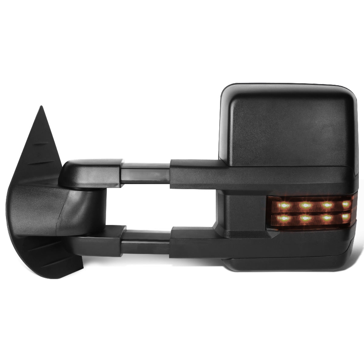 RETROVISORES EXTENDIBLES TOWING MIRROR - 07-13 CHEVY SILVERADO 1500, 1500HD, 2500, 2500HD, GMC SIERRA 1500, 1500HD, 2500, 2500HD, CHEVY SUBURBAN 1500, 2500, GM YUKON, YUKON XL 1500, XL 2500, CHEVY AVALANCHE, CHEVY TAHOE, CADILLAC ESCALADE / 07-14 CHEVY