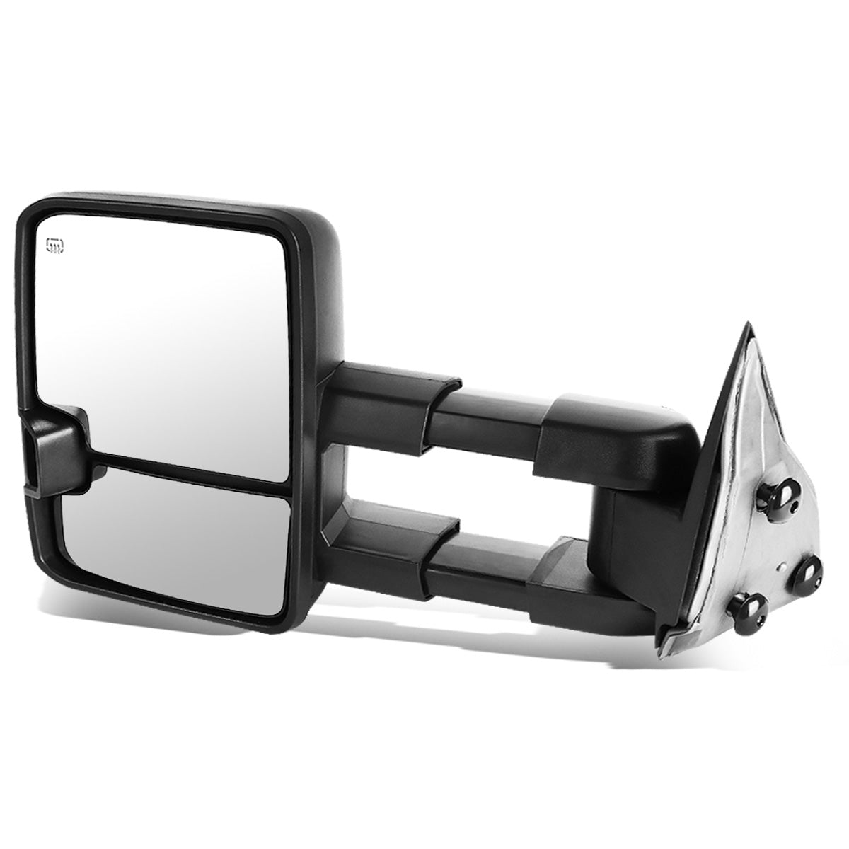 RETROVISORES EXTENDIBLES TOWING MIRROR - 07-13 CHEVY SILVERADO 1500, 1500HD, 2500, 2500HD, GMC SIERRA 1500, 1500HD, 2500, 2500HD, CHEVY SUBURBAN 1500, 2500, GM YUKON, YUKON XL 1500, XL 2500, CHEVY AVALANCHE, CHEVY TAHOE, CADILLAC ESCALADE / 07-14 CHEVY