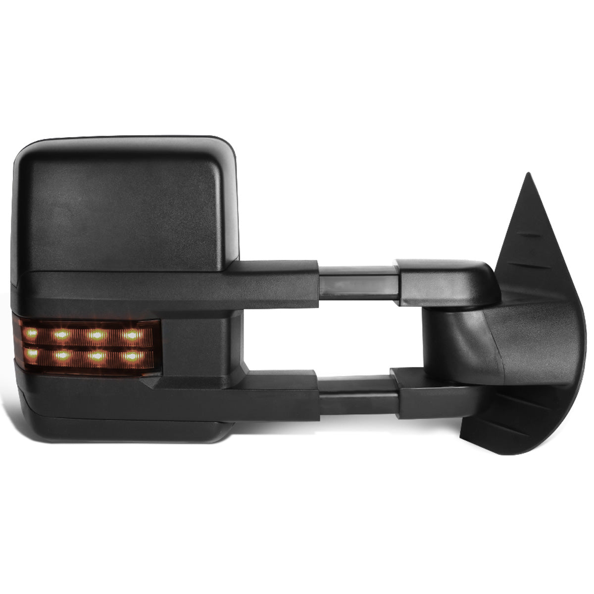 RETROVISORES EXTENDIBLES TOWING MIRROR - 07-13 CHEVY SILVERADO 1500, 1500HD, 2500, 2500HD, GMC SIERRA 1500, 1500HD, 2500, 2500HD, CHEVY SUBURBAN 1500, 2500, GM YUKON, YUKON XL 1500, XL 2500, CHEVY AVALANCHE, CHEVY TAHOE, CADILLAC ESCALADE / 07-14 CHEVY