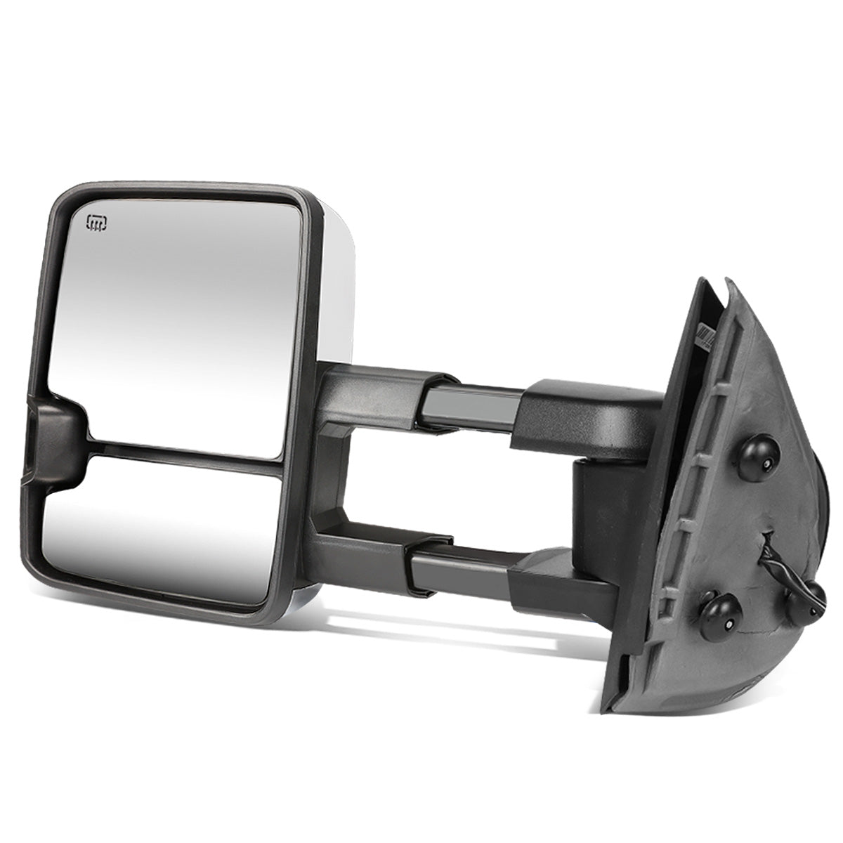 RETROVISORES EXTENDIBLES TOWING MIRROR - 07-13 CHEVY SILVERADO 1500, 1500HD, 2500, 2500HD, GMC SIERRA 1500, 1500HD, 2500, 2500HD, CHEVY SUBURBAN 1500, 2500, GM YUKON, YUKON XL 1500, XL 2500, CHEVY AVALANCHE, CHEVY TAHOE, CADILLAC ESCALADE / 07-14 CHEVY