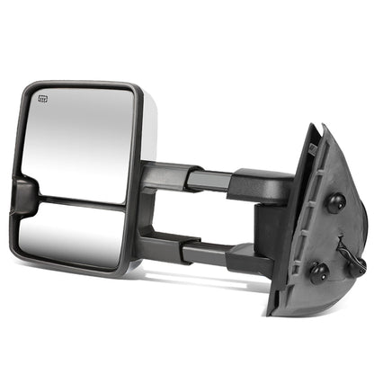 RETROVISORES EXTENDIBLES TOWING MIRROR - 07-13 CHEVY SILVERADO 1500, 1500HD, 2500, 2500HD, GMC SIERRA 1500, 1500HD, 2500, 2500HD, CHEVY SUBURBAN 1500, 2500, GM YUKON, YUKON XL 1500, XL 2500, CHEVY AVALANCHE, CHEVY TAHOE, CADILLAC ESCALADE / 07-14 CHEVY