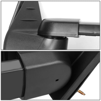 RETROVISORES EXTENDIBLES TOWING MIRROR - 07-13 CHEVY SILVERADO 1500, 1500HD, 2500, 2500HD, GMC SIERRA 1500, 1500HD, 2500, 2500HD, CHEVY SUBURBAN 1500, 2500, GM YUKON, YUKON XL 1500, XL 2500, CHEVY AVALANCHE, CHEVY TAHOE, CADILLAC ESCALADE / 07-14 CHEVY