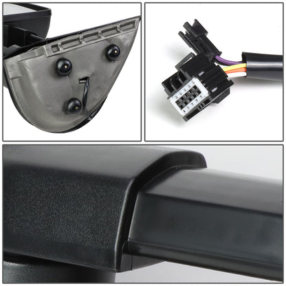 RETROVISORES EXTENDIBLES TOWING MIRROR - 07-13 CHEVY SILVERADO 1500, 1500HD, 2500, 2500HD, GMC SIERRA 1500, 1500HD, 2500, 2500HD, CHEVY SUBURBAN 1500, 2500, GM YUKON, YUKON XL 1500, XL 2500, CHEVY AVALANCHE, CHEVY TAHOE, CADILLAC ESCALADE / 07-14 CHEVY