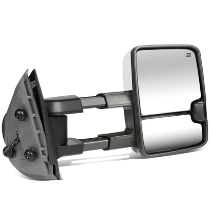 RETROVISORES EXTENDIBLES TOWING MIRROR - 07-13 CHEVY SILVERADO 1500, 1500HD, 2500, 2500HD, GMC SIERRA 1500, 1500HD, 2500, 2500HD, CHEVY SUBURBAN 1500, 2500, GM YUKON, YUKON XL 1500, XL 2500, CHEVY AVALANCHE, CHEVY TAHOE, CADILLAC ESCALADE / 07-14 CHEVY