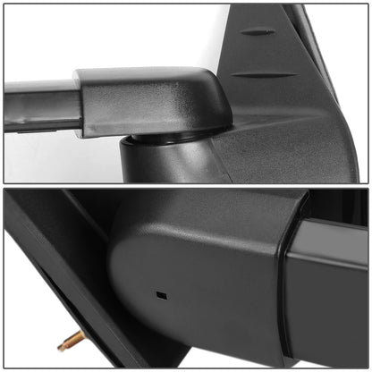 RETROVISORES EXTENDIBLES TOWING MIRROR - 07-13 CHEVY SILVERADO 1500, 1500HD, 2500, 2500HD, GMC SIERRA 1500, 1500HD, 2500, 2500HD, CHEVY SUBURBAN 1500, 2500, GM YUKON, YUKON XL 1500, XL 2500, CHEVY AVALANCHE, CHEVY TAHOE, CADILLAC ESCALADE / 07-14 CHEVY