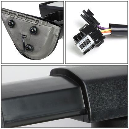 RETROVISORES EXTENDIBLES TOWING MIRROR - 07-13 CHEVY SILVERADO 1500, 1500HD, 2500, 2500HD, GMC SIERRA 1500, 1500HD, 2500, 2500HD, CHEVY SUBURBAN 1500, 2500, GM YUKON, YUKON XL 1500, XL 2500, CHEVY AVALANCHE, CHEVY TAHOE, CADILLAC ESCALADE / 07-14 CHEVY