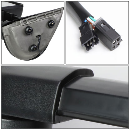 RETROVISORES EXTENDIBLES TOWING MIRROR - 88-98 CHEVY GMC C/K 1500 / 88-00 CHEVY GMC C/K 2500 / 88-02 CHEVY GMC C3500 / 88-00 CHEVY GMC K3500 / 95-99 CHEVY TAHOE / 92-99 GMC YUKON, SUBURBAN - PAIR - POWERED W/O HEATED - LED AMBER SIGNAL - CHROME