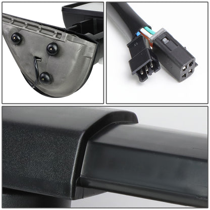 RETROVISORES EXTENDIBLES TOWING MIRROR - 88-98 CHEVY GMC C/K 1500 / 88-00 CHEVY GMC C/K 2500 / 88-02 CHEVY GMC C3500 / 88-00 CHEVY GMC K3500 / 95-99 CHEVY TAHOE / 92-99 GMC YUKON, SUBURBAN - RIGHT - POWERED W/O HEATED - LED SMOKE SIGNAL - CHROME