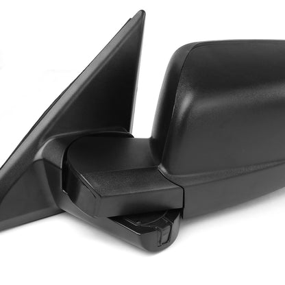 RETROVISORES EXTENDIBLES TOWING MIRROR - 09-16 DODGE RAM 1500 / 10-16 DODGE RAM 2500, 3500, 4500, 5500 - OE STYLE - LEFT - POWERED W/ HEATED W/ TEMPERATURE SENSOR W/ PUDDLE LIGHT - LED AMBER SIGNAL - BLACK