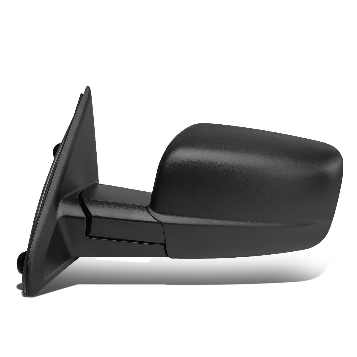 RETROVISORES EXTENDIBLES TOWING MIRROR - 09-16 DODGE RAM 1500 / 10-16 DODGE RAM 2500, 3500, 4500, 5500 - OE STYLE - LEFT - MANUAL W/ HEATED W/O SIGNAL - BLACK