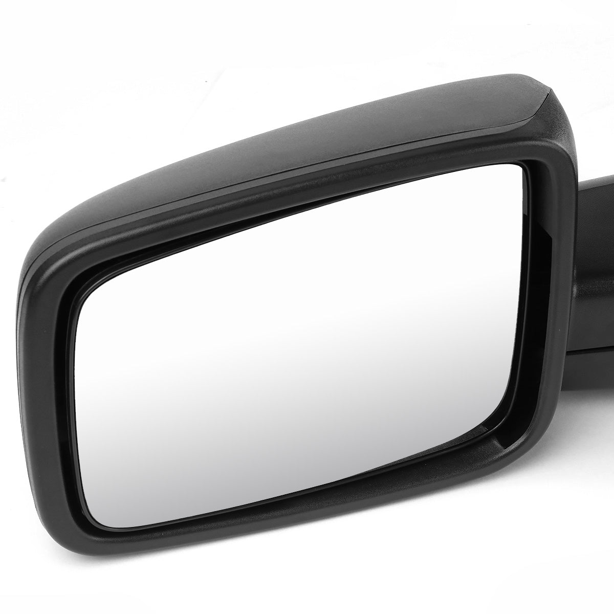 RETROVISORES EXTENDIBLES TOWING MIRROR - 09-16 DODGE RAM 1500 / 10-16 DODGE RAM 2500, 3500, 4500, 5500 - OE STYLE - LEFT - MANUAL W/ HEATED W/O SIGNAL - BLACK