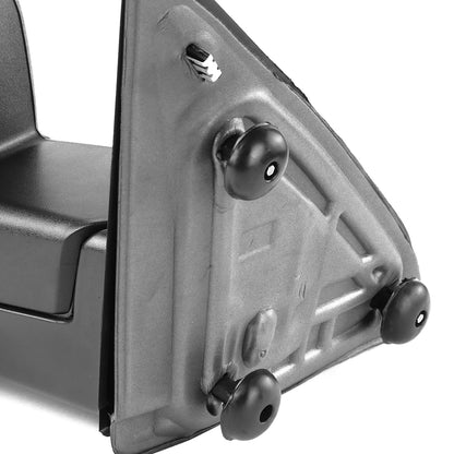 RETROVISORES EXTENDIBLES TOWING MIRROR - 09-16 DODGE RAM 1500 / 10-16 DODGE RAM 2500, 3500, 4500, 5500 - OE STYLE - LEFT - MANUAL W/ HEATED W/O SIGNAL - BLACK