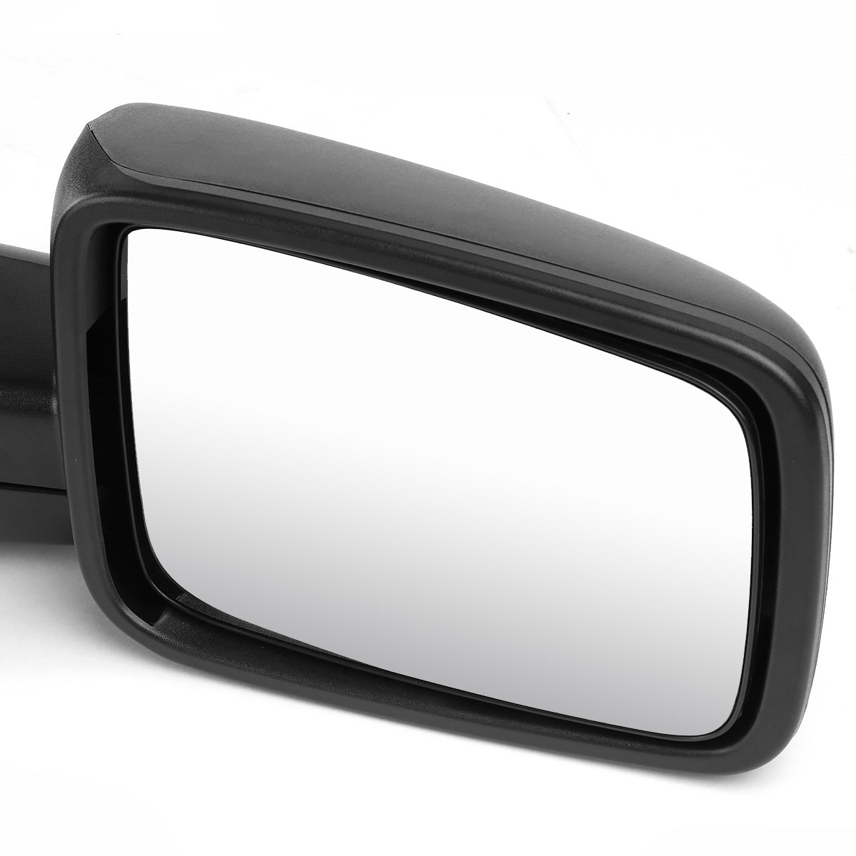 RETROVISORES EXTENDIBLES TOWING MIRROR - 09-16 DODGE RAM 1500 / 10-16 DODGE RAM 2500, 3500, 4500, 5500 - OE STYLE - RIGHT - MANUAL W/ HEATED W/O SIGNAL - BLACK