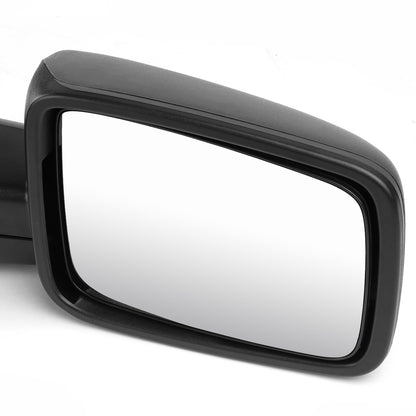 RETROVISORES EXTENDIBLES TOWING MIRROR - 09-16 DODGE RAM 1500 / 10-16 DODGE RAM 2500, 3500, 4500, 5500 - OE STYLE - RIGHT - MANUAL W/ HEATED W/O SIGNAL - BLACK