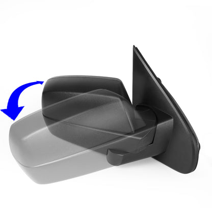 RETROVISORES EXTENDIBLES TOWING MIRROR - 14-18 CHEVY SILVERADO 1500, GMC SIERRA 1500 / 15-18 CHEVY SILVERADO 2500HD, 3500HD, GMC SIERRA 2500HD, 3500HD - RIGHT - POWERED W/HEATED - BLACK