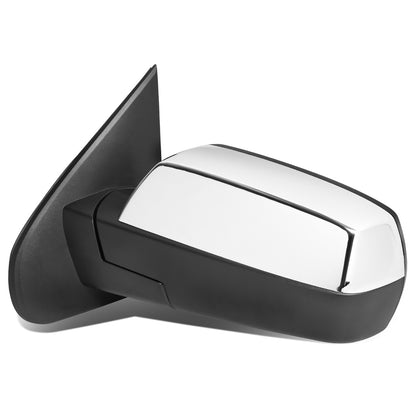 RETROVISORES EXTENDIBLES TOWING MIRROR - 14-18 CHEVY SILVERADO 1500, GMC SIERRA 1500 / 15-18 CHEVY SILVERADO 2500HD, 3500HD, GMC SIERRA 2500HD, 3500HD - LEFT - POWERED W/HEATED - CHROME