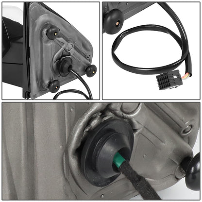 RETROVISORES EXTENDIBLES TOWING MIRROR - 14-18 CHEVY SILVERADO 1500, GMC SIERRA 1500 / 15-18 CHEVY SILVERADO 2500HD, 3500HD, GMC SIERRA 2500HD, 3500HD - LEFT - POWERED W/HEATED - CHROME