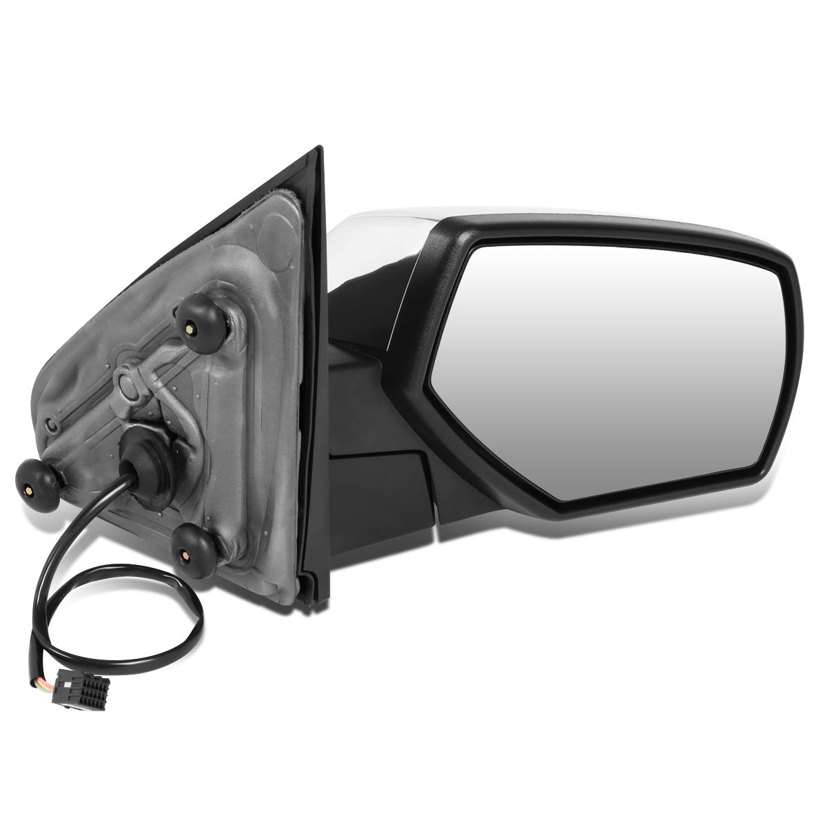 RETROVISORES EXTENDIBLES TOWING MIRROR - 14-18 CHEVY SILVERADO 1500, GMC SIERRA 1500 / 15-18 CHEVY SILVERADO 2500HD, 3500HD, GMC SIERRA 2500HD, 3500HD - RIGHT - POWERED W/HEATED - CHROME
