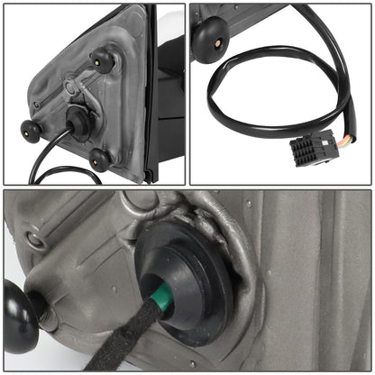 RETROVISORES EXTENDIBLES TOWING MIRROR - 14-18 CHEVY SILVERADO 1500, GMC SIERRA 1500 / 15-18 CHEVY SILVERADO 2500HD, 3500HD, GMC SIERRA 2500HD, 3500HD - RIGHT - POWERED W/HEATED - CHROME