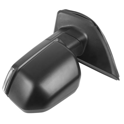 RETROVISORES EXTENDIBLES TOWING MIRROR - 15-18 FORD F-150 - OE STYLE - LEFT - MANUAL W/O HEATED - ONLY FITS MODELS 8 PIN PLUG, DOES NOT FIT 22 PIN MODELS - LED AMBER SIGNAL - BLACK