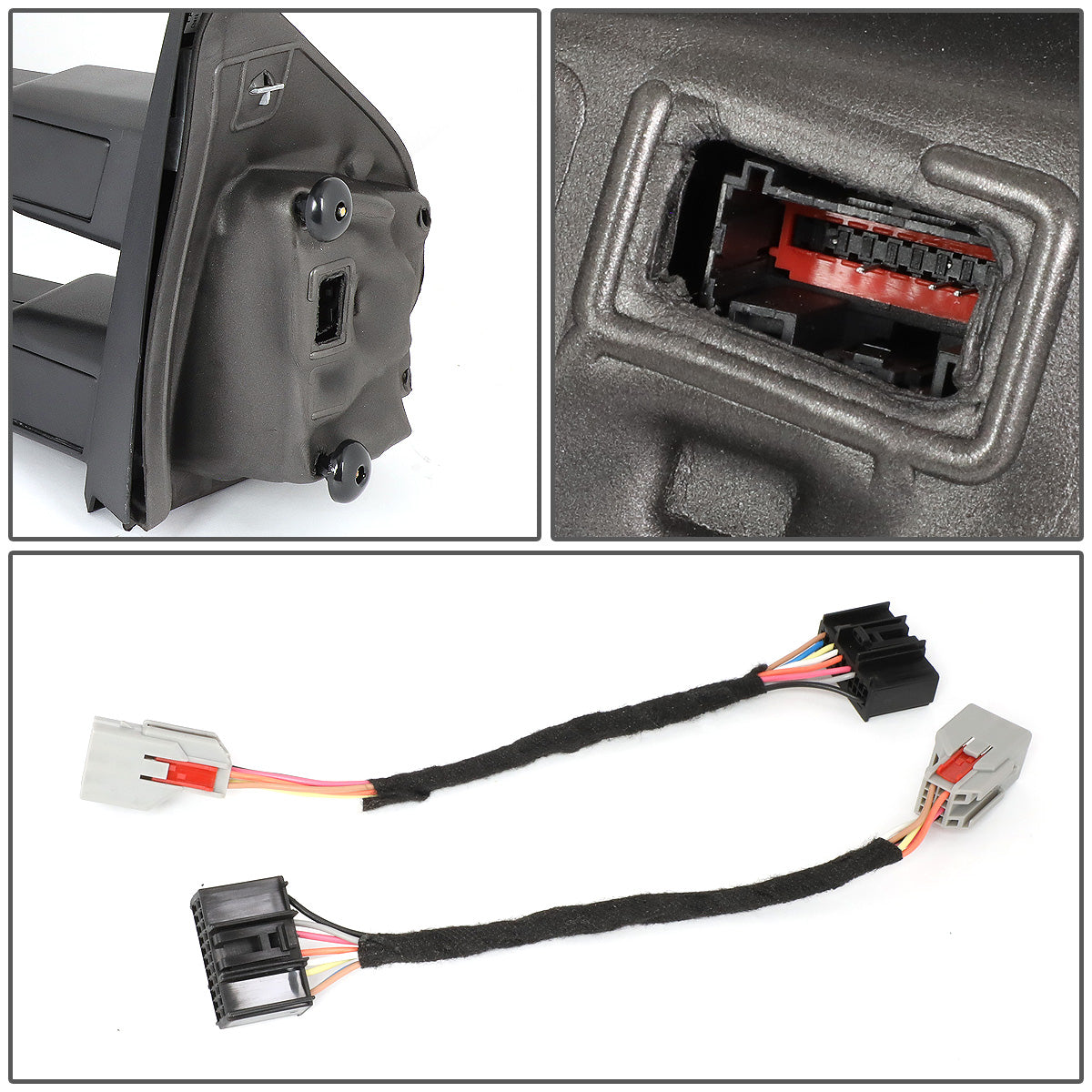 RETROVISORES EXTENDIBLES TOWING MIRROR - 15-18 FORD F-150 - OE STYLE - PAIR - POWERED W/ HEATED - ONLY FITS MODELS WITH 8 PIN PLUG / DOES NOT FIT 22 PIN PLUG MODELS - BLACK