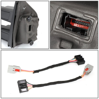 RETROVISORES EXTENDIBLES TOWING MIRROR - 15-18 FORD F-150 - OE STYLE - PAIR - POWERED W/ HEATED - ONLY FITS MODELS WITH 8 PIN PLUG / DOES NOT FIT 22 PIN PLUG MODELS - BLACK