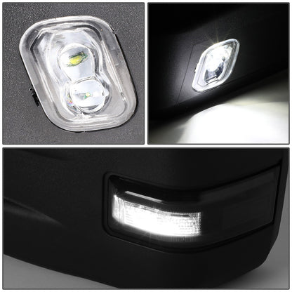 RETROVISORES EXTENDIBLES TOWING MIRROR - 15-18 FORD F-150 - PAIR - POWERED W/HEATED W/ PUDDLE LIGHTS - ONLY FITS MODELS WITH 22PIN PLUG / DOES NOT FIT 8 PIN PLUG MODELS - LED SMOKE SIGNAL - BLACK