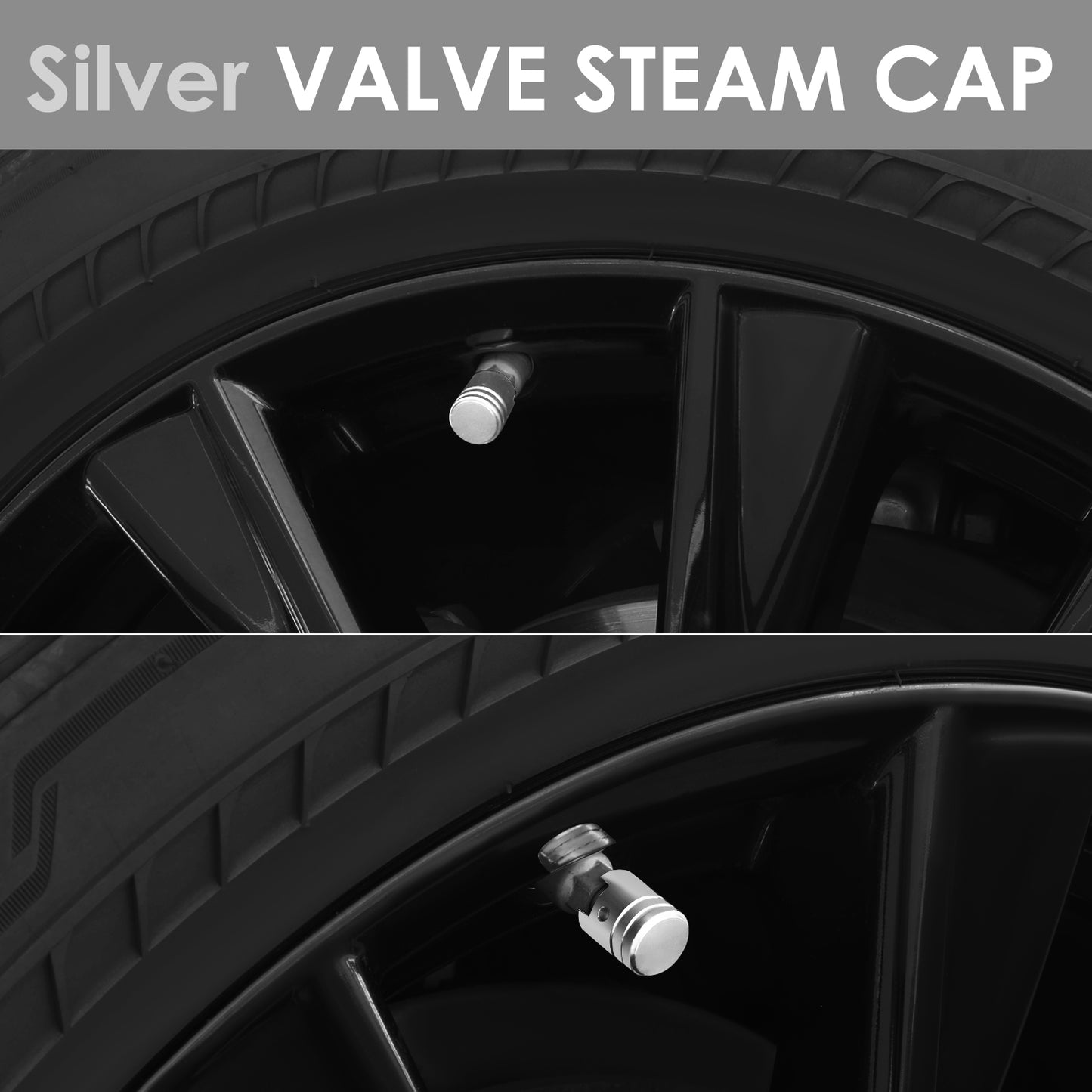 ACCESORIOS RT 008 - PISTON HEAD - SILVER