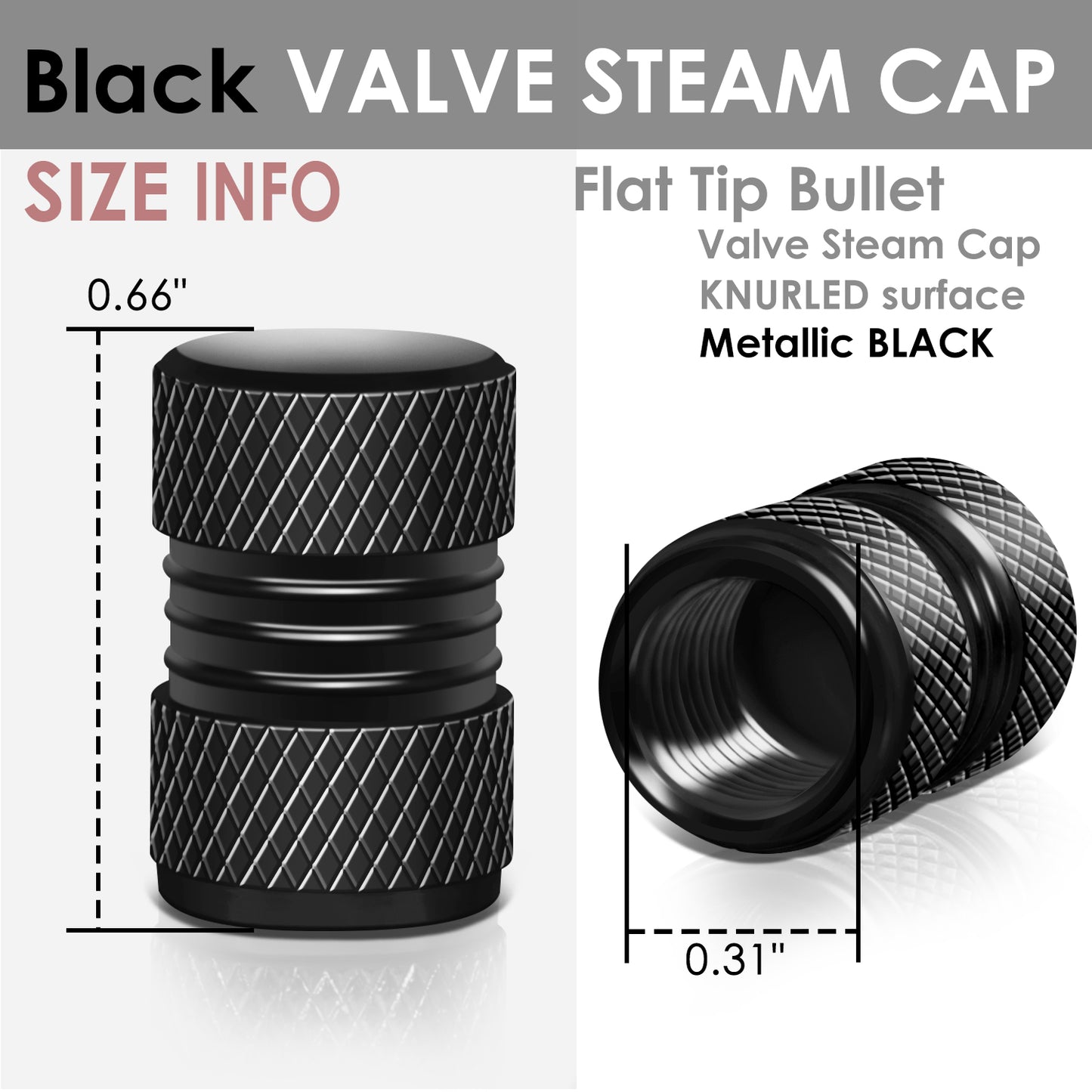 ACCESORIOS RT 024 - TWO GRIP TOP / BOTTOM - BLACK - RM37-4L