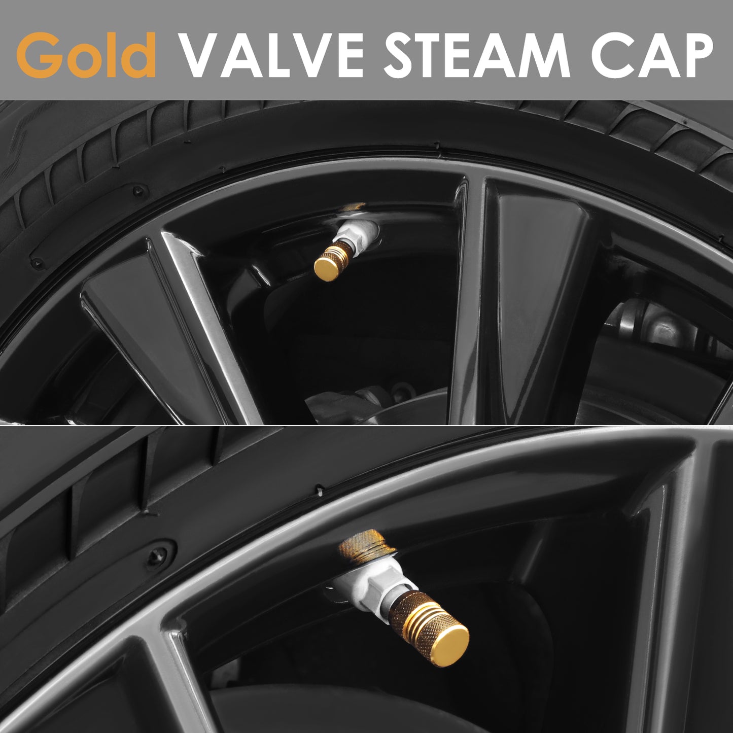 ACCESORIOS RT 024 - TWO GRIP TOP / BOTTOM - GOLD - RM37-4L