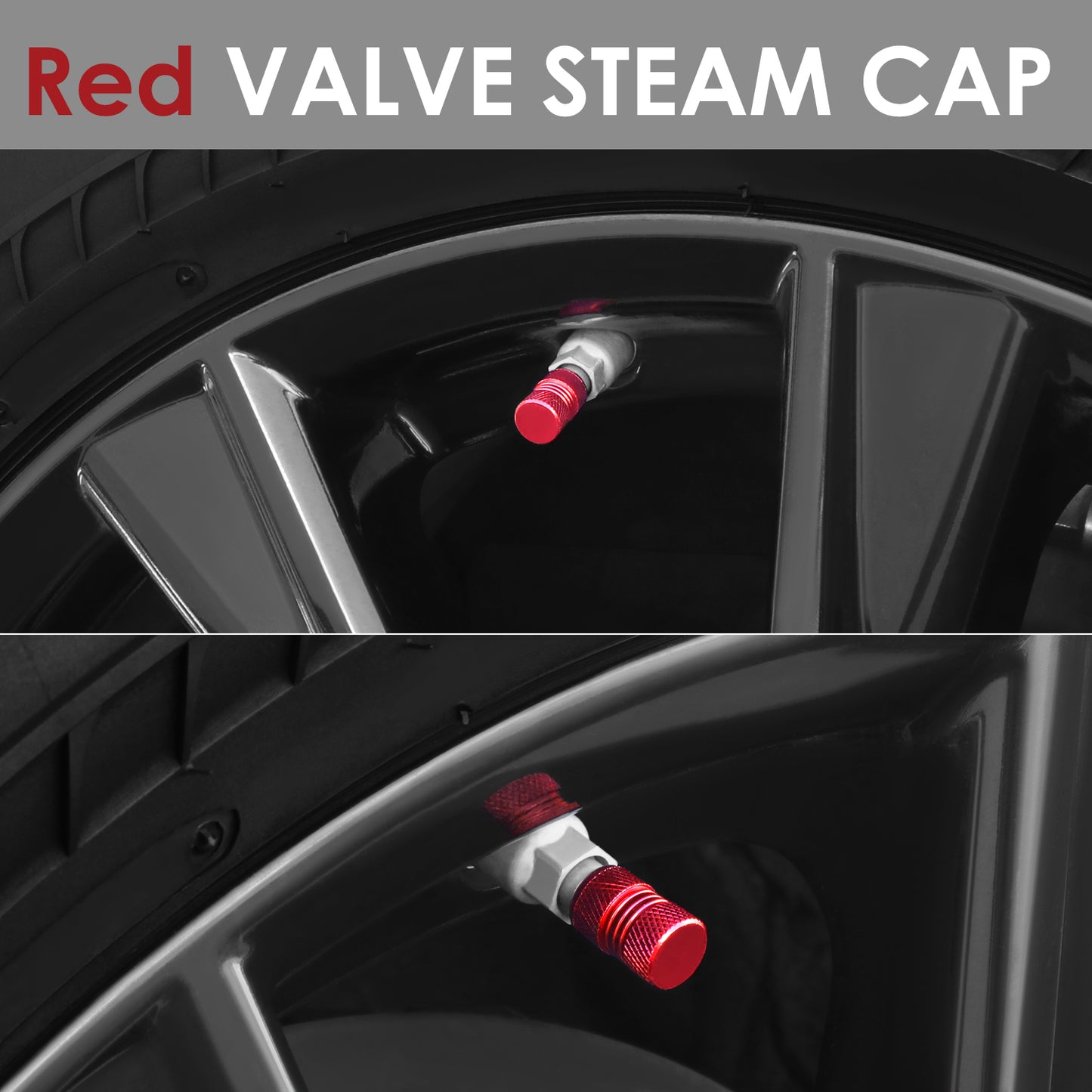 ACCESORIOS RT 024 - TWO GRIP TOP / BOTTOM - RED - RM37-4L