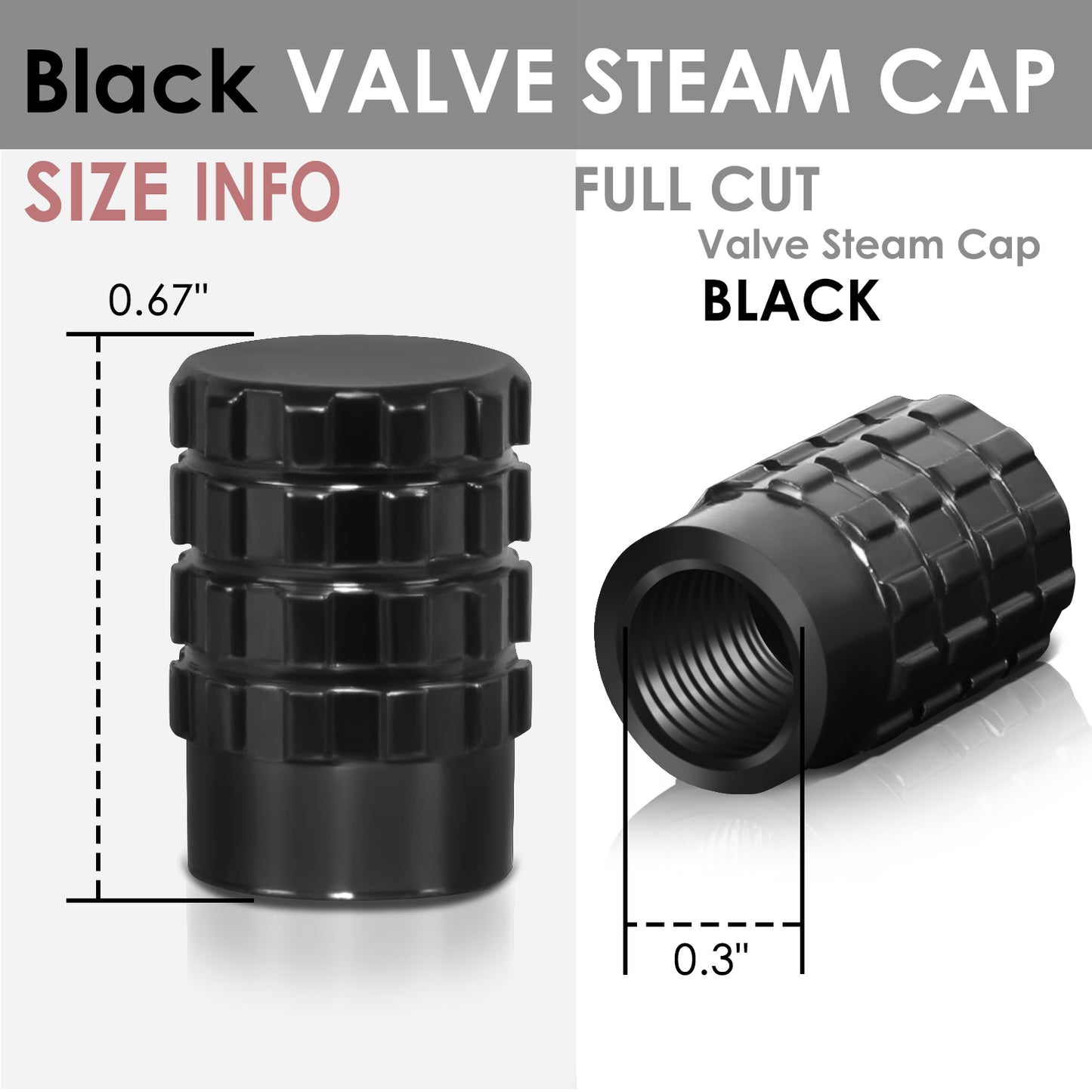 ACCESORIOS RT 046 - FULL CUT - BLACK - RM37-4R