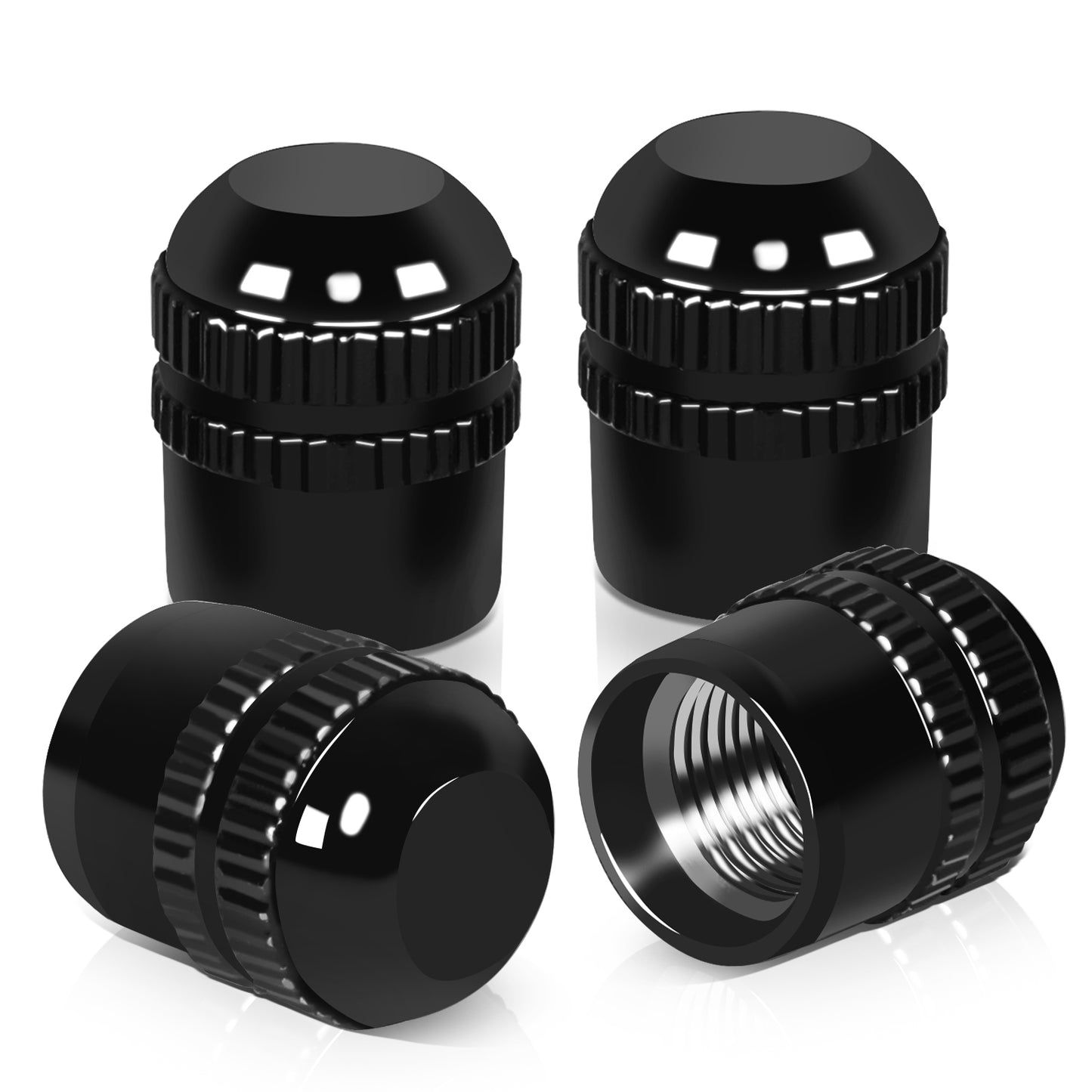 ACCESORIOS RT 162 - TWO GRIP ROUND TOP - BLACK - RM-38-4L