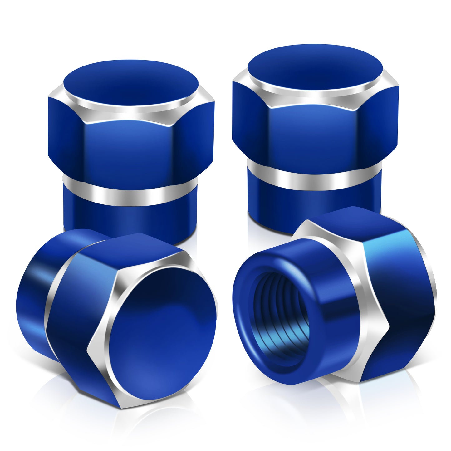 ACCESORIOS RT 181 - HEX SHAVED EDGES - BLUE - RM-38-4L