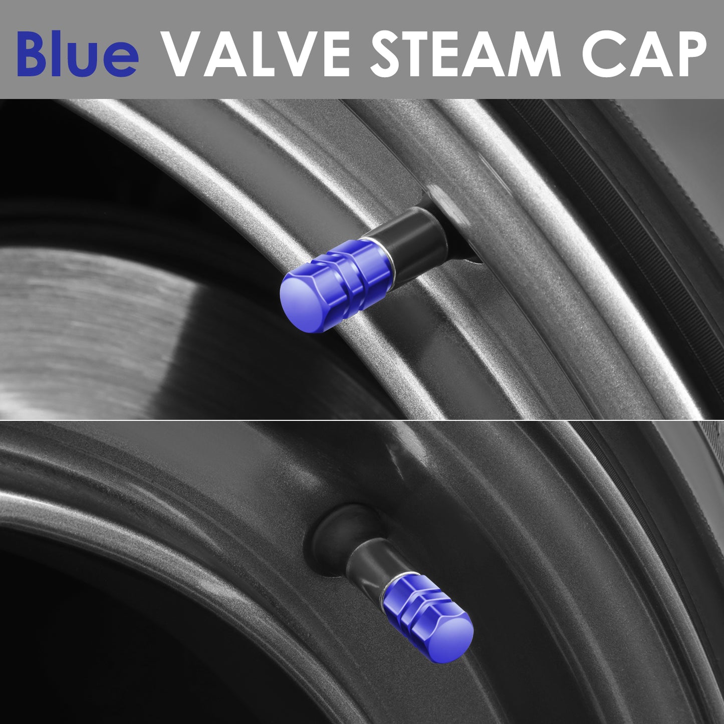 ACCESORIOS 17MM / 1.00" TALL - HEXAGON STYLE - BLUE