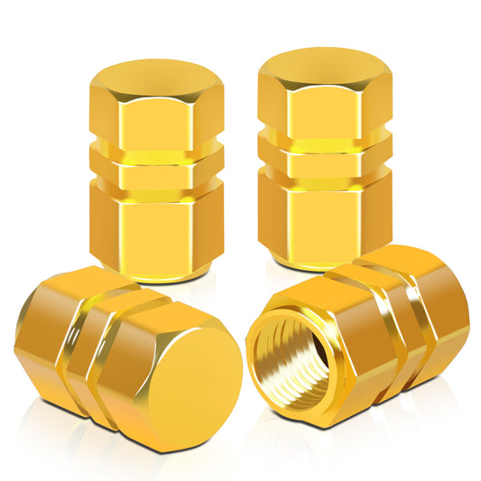 ACCESORIOS 17MM / 1.00" TALL - HEXAGON STYLE - GOLD
