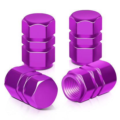 ACCESORIOS 17MM / 1.00" TALL - HEXAGON STYLE - PURPLE