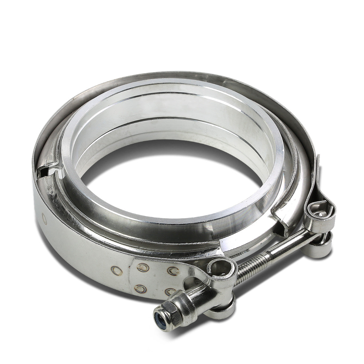 ACCESORIOS BAND CLAMP - WITH FLANGE - 2.5" ALUMINUM