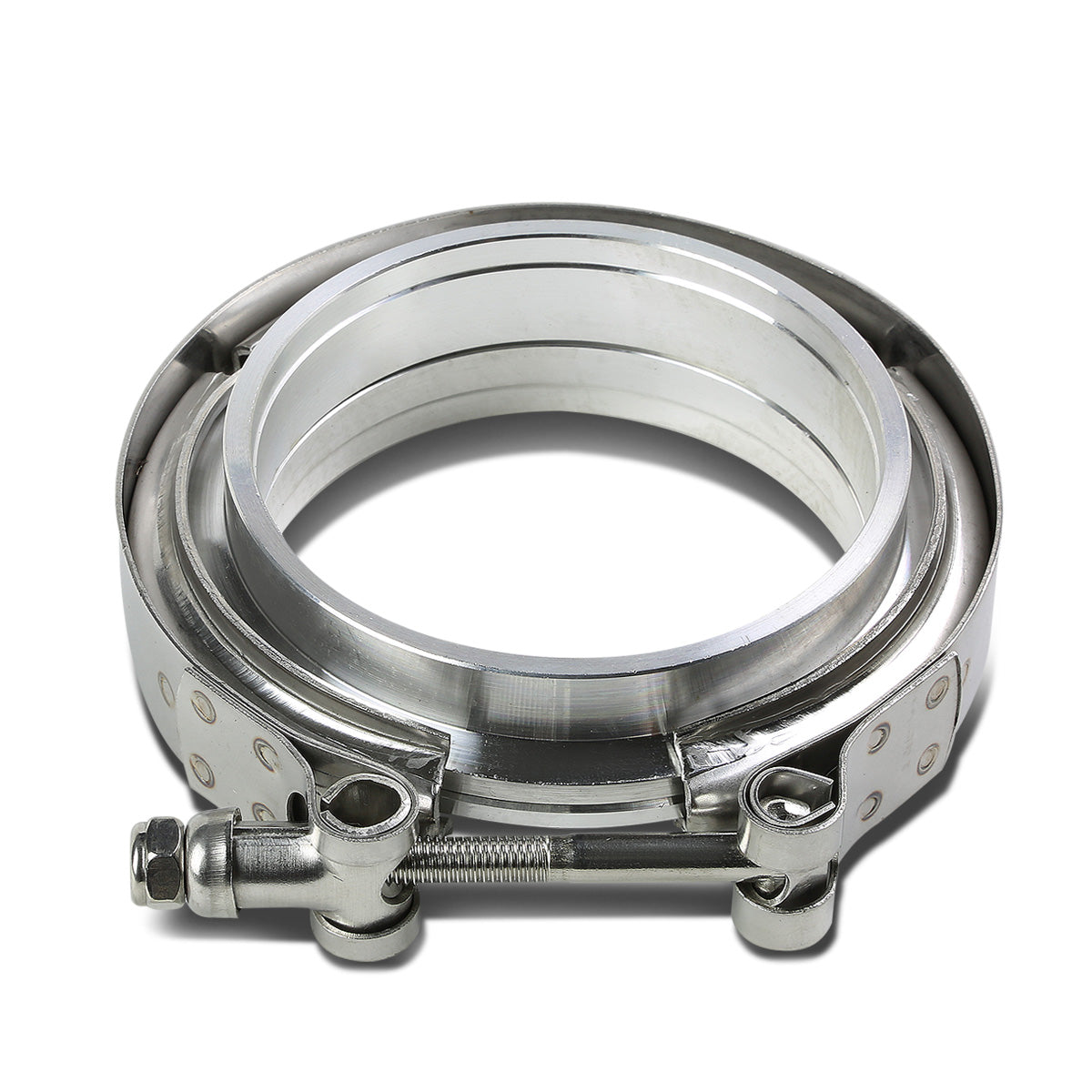 ACCESORIOS BAND CLAMP - WITH FLANGE - 2.5" ALUMINUM