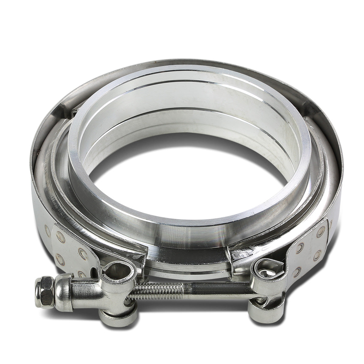ACCESORIOS BAND CLAMP - WITH FLANGE - 3" ALUMINUM