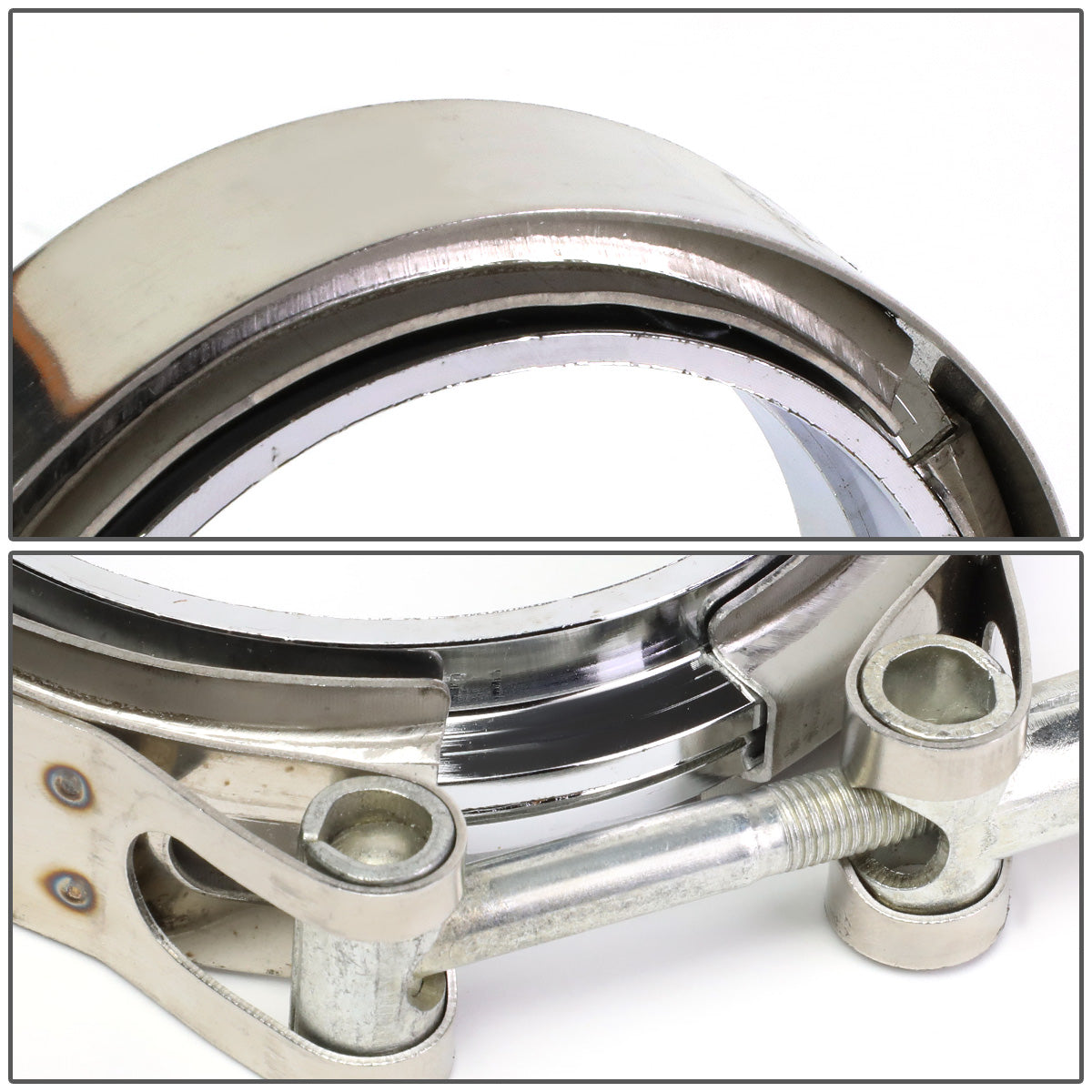 ACCESORIOS BAND CLAMP - WITH FLANGE - 3.5"
