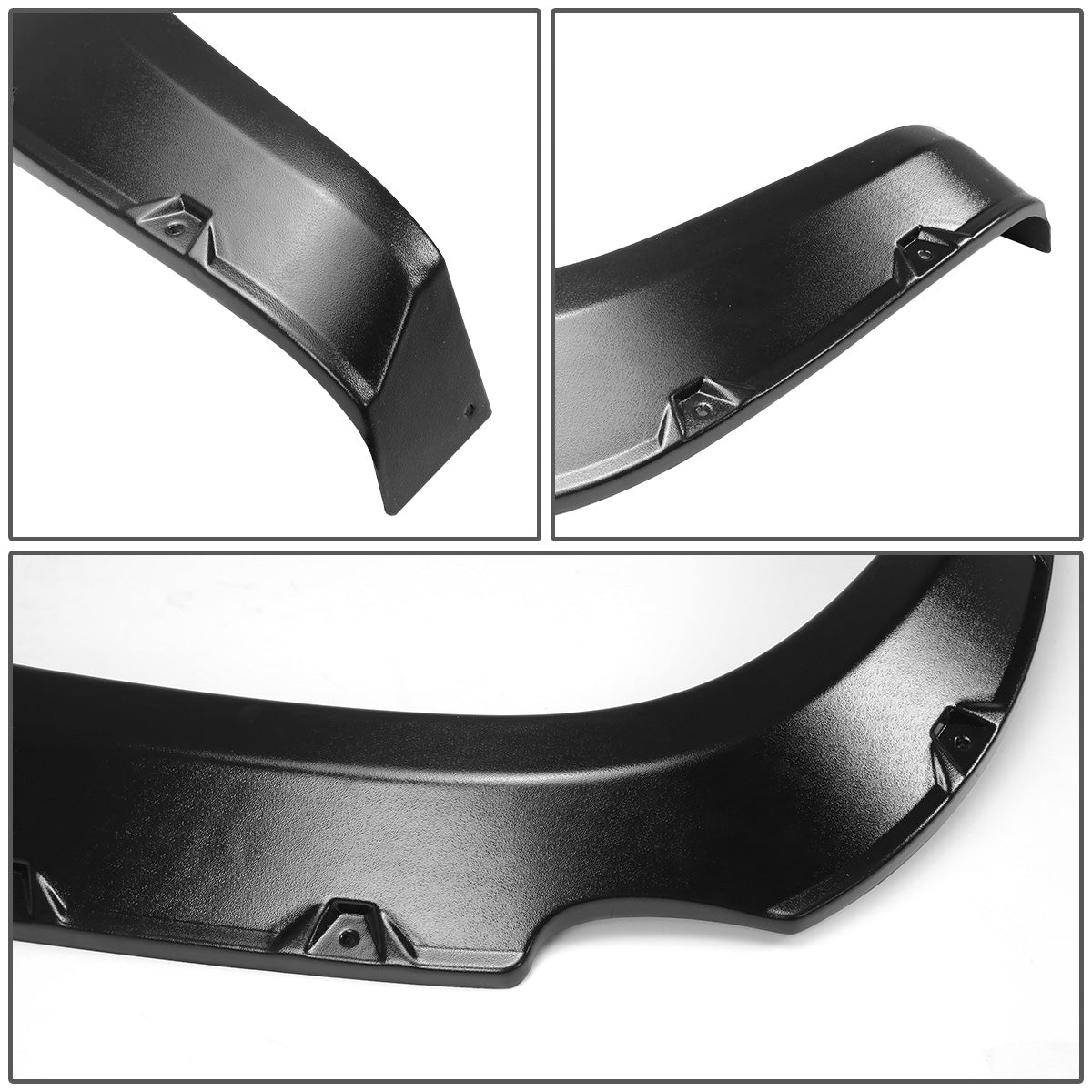 CANTONERAS 16-17 TOYOTA TACOMA - POCKET-RIVETED STYLE - TEXTURED - MATTE BLACK