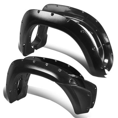 CANTONERAS 12-15 TOYOTA TACOMA - FITS 73.5" FLEETSIDE BED - POCKET-RIVETED STYLE - TEXTURED - MATTE BLACK