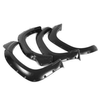 CANTONERAS 12-15 TOYOTA TACOMA - FITS 73.5" FLEETSIDE BED - POCKET-RIVETED STYLE - TEXTURED - MATTE BLACK